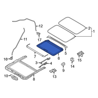 Mazda OE - Sunroof Cover