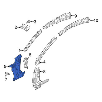 Mazda OE - Right Lower Body A-Pillar