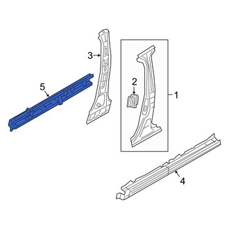 Mazda OE - Left Rocker Panel