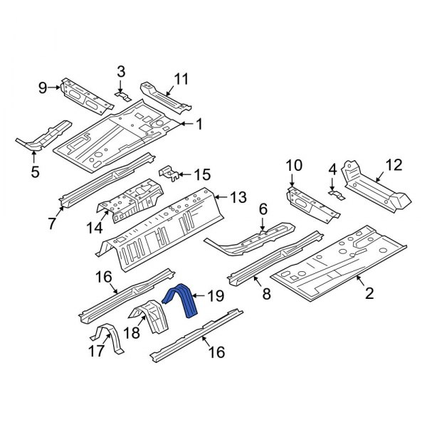 Floor Pan Reinforcement