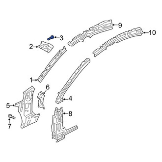 Mazda OE - Roof Panel Reinforcement Bolt