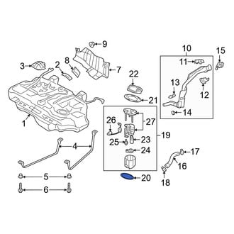 Mazda OE - Fuel Pump O-Ring