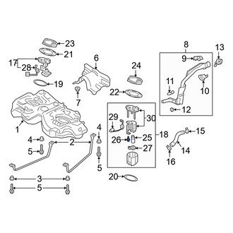 Mazda OE - Fuel Injection Pressure Regulator