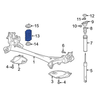 Mazda OE - Rear Coil Spring