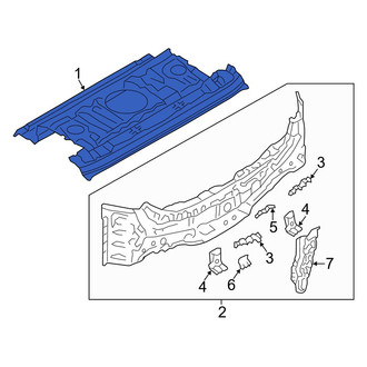Mazda OE - Rear Package Tray