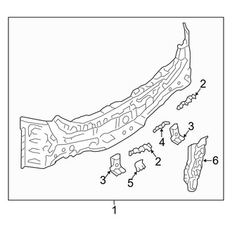 Mazda OE - Rear Body & Floor - Rear Body (Base / Preferred / Premium Hatchback)
