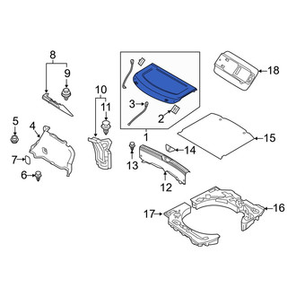 Mazda OE - Rear Cargo Cover