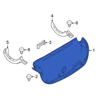 Mazda OE - Rear Inner Deck Lid Trim