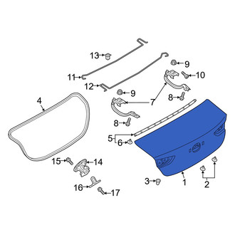 Mazda OE - Rear Deck Lid