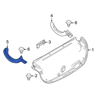 Mazda OE - Left Deck Lid Hinge Cap
