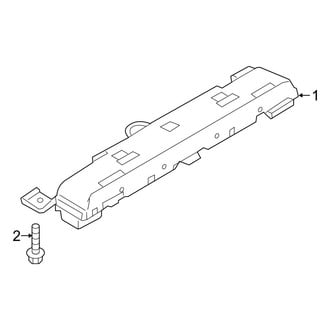 Mazda OE - Rear Lamps - High Mount Lamps (Mexico Built), (Base / Preferred / Premium / Select Sedan)