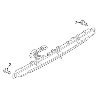 Mazda OE - Rear Lamps - High Mount Lamps (Base / Preferred / Premium Hatchback)