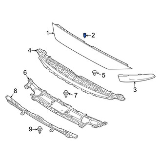 Mazda OE - Grille Molding Rivet