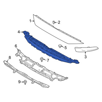 Mazda OE - Grille Molding Bracket