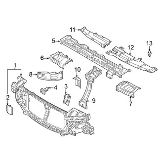 Mazda OE - Radiator Support