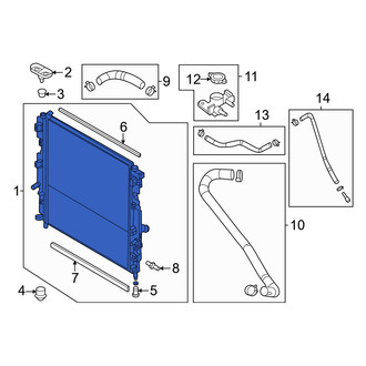 Mazda OE - Radiator