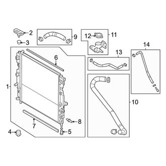 Mazda OE - Cooling - Radiator & Components