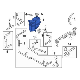 Mazda OE - Engine Coolant Reservoir