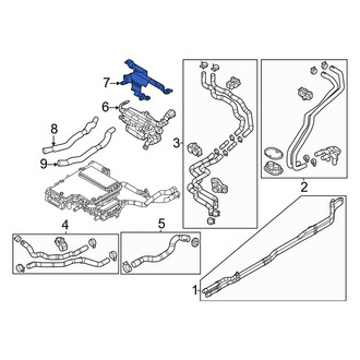Mazda OE - HVAC Heater Core Bracket