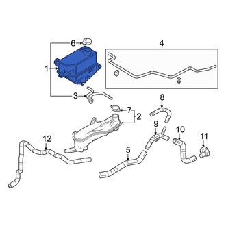 Mazda OE - Engine Coolant Reservoir