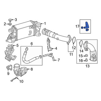 Mazda OE - Intercooler Hose