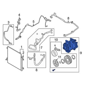 Mazda OE - A/C Compressor