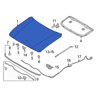Mazda OE - Front Hood Panel