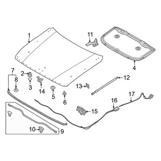 Mazda OE - Hood & Components