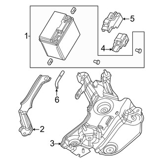 Mazda OE - Electrical - Battery (Conventional, Secondary)