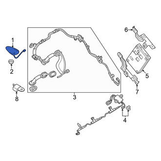 Mazda OE - Radio Antenna Assembly