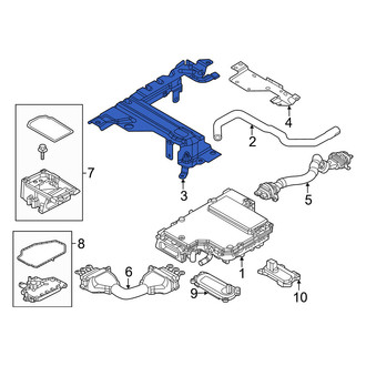 Mazda OE - Rear Drive Motor Inverter Bracket