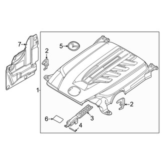 Mazda OE - Engine / Transaxle - Engine Appearance Cover (2.5L)