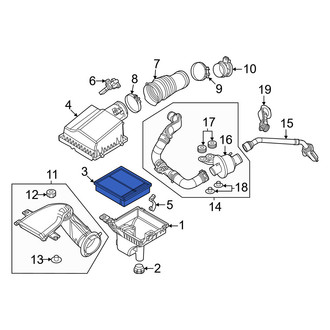 Mazda OE - Engine Air Filter