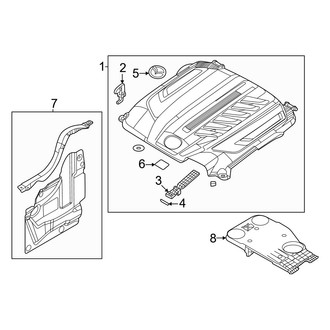 Mazda OE - Engine Appearance Cover (3.3L)