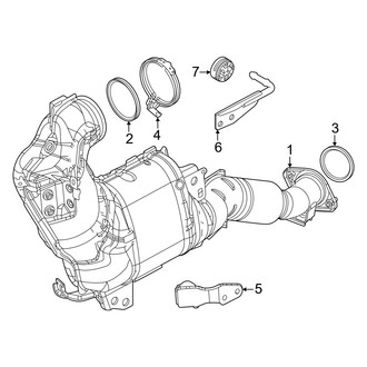 Mazda OE - Exhaust System - Manifold