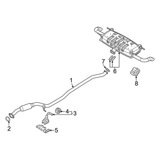Mazda OE - Exhaust System - Exhaust Components