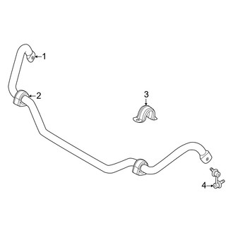 Mazda OE - Front Suspension - Stabilizer Bar & Components