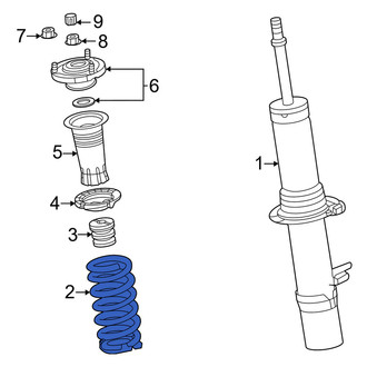 Mazda OE - Rear Coil Spring