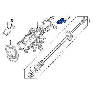 Mazda OE - Steering Column Control Switch