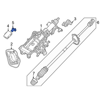 Mazda OE - Steering Column Control Module Bracket