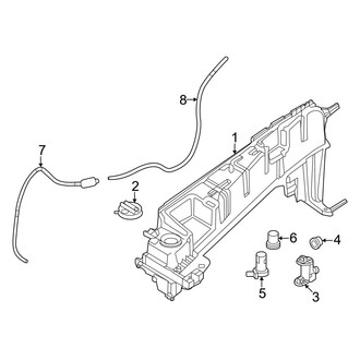 Mazda OE - Windshield - Washer Components (PHEV / Turbo / Turbo S)