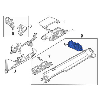 Mazda OE - Right Dashboard Air Vent
