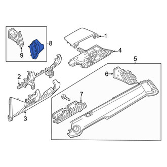Mazda OE - Left Instrument Panel Pad
