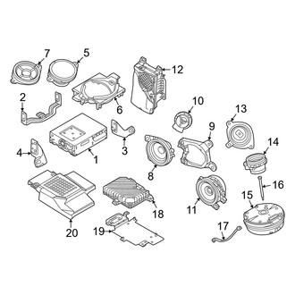 Mazda OE - Instrument Panel - Sound System