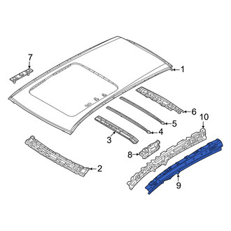 Mazda OE - Right Roof Side Rail