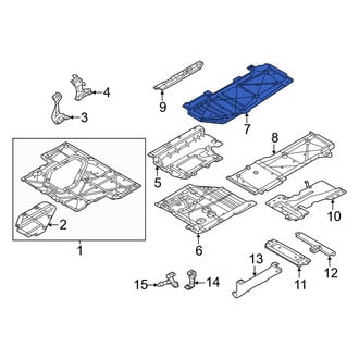 Mazda OE - Floor Pan Splash Shield