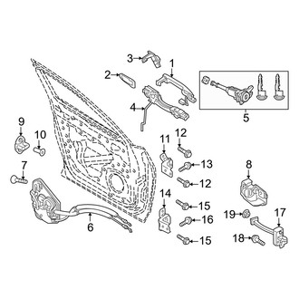 Mazda OE - Front Door - Lock & Hardware