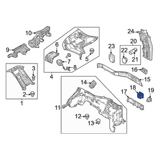 Mazda OE - Rear Right 12 Volt Accessory Power Outlet