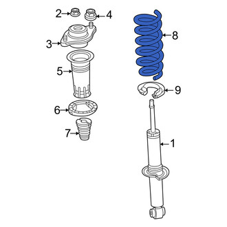 Mazda OE - Front Coil Spring
