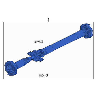 Mazda OE - Rear Drive Shaft